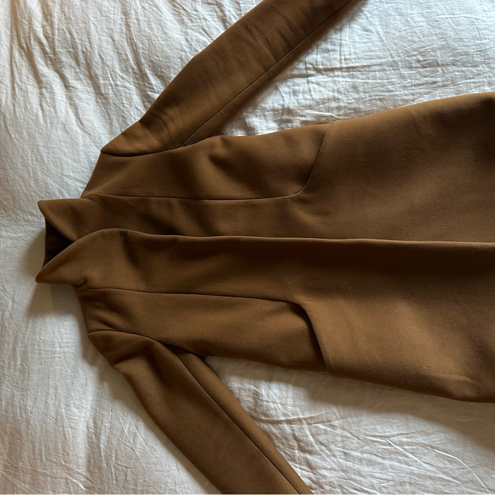 Aritzia Wilfred The Cocoon Coat - Luxe Wool Cashmere in Camel (Saville) - Picture 7 of 14